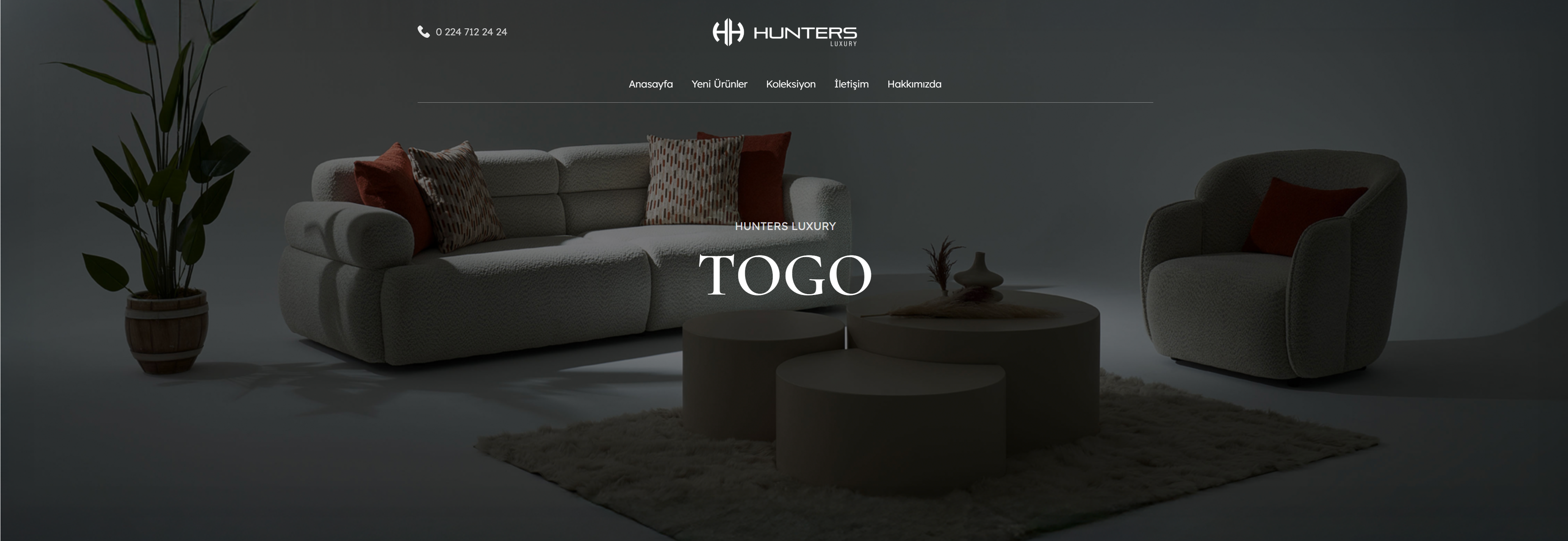 Hunters Furniture - Kurumsal Web Sitesi